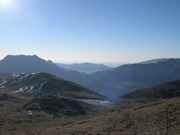 panorama alle nostre spalle salendo