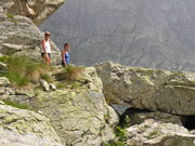 sentiero verso il Lago Campelli