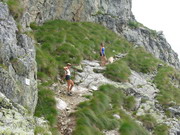 sentiero verso il Lago Cernello