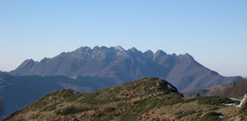 il Resegone visto dalla Val Taleggio