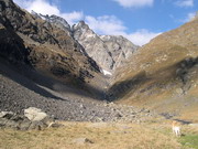 sentiero verso il Lago Coca