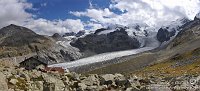 66 Pontresina Morterastch - Ghiacciaio del Morteratsch Capanna Boval