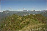 20 Panorama verso i Prati Parini - al centro il Resegone